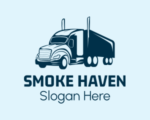 Heavy Haulage Truck logo design