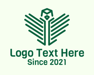 Eagle - Eagle Head Wings logo design