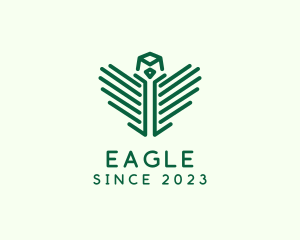 Eagle Head Wings logo design