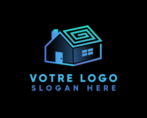 House Real Estate Architecture  logo design