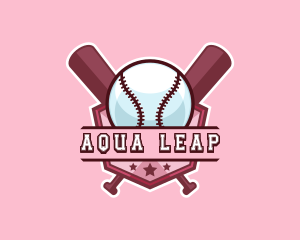 Baseball Bat Sports logo design