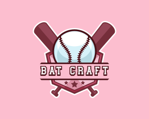 Bat - Baseball Bat Sports logo design