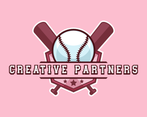 Baseball Bat Sports logo design