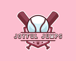 Baseball Bat Sports logo design