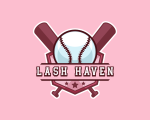 Baseball Bat Sports logo design