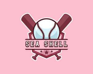 Baseball Bat Sports logo design