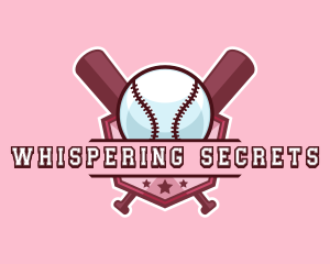 Baseball Bat Sports logo design