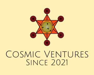 Cosmic Astral Star  logo design