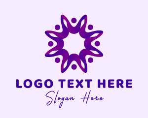 Therapy - Yoga Wellness Group logo design