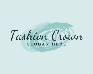 Fashion Cosmetics Wordmark logo design