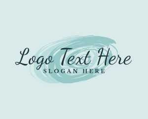 Handwritten - Fashion Cosmetics Wordmark logo design