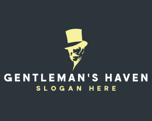 Top Hat Gentleman logo design