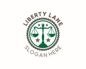 Justice Legal Firm logo design