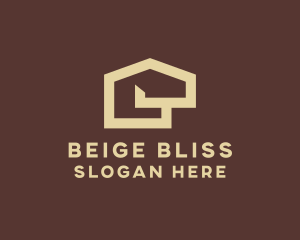 Beige - Beige Home Realtor logo design