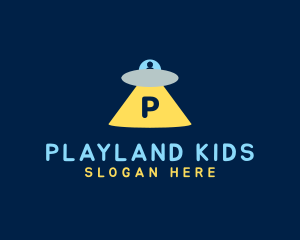Kid - Kid UFO Toy logo design