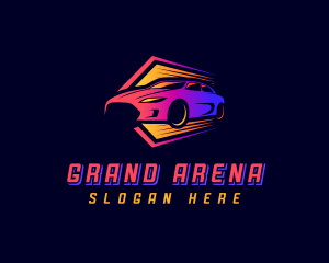 Car Sedan Garage logo design