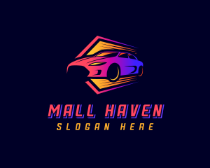 Car Sedan Garage logo design