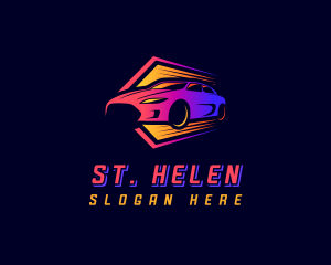 Car Sedan Garage logo design