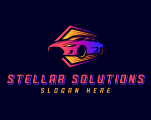 Car Sedan Garage logo design