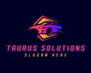 Car Sedan Garage logo design