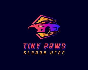 Car Sedan Garage logo design