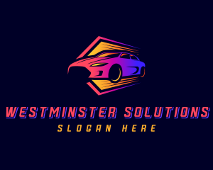 Car Sedan Garage logo design