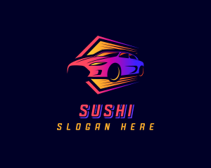 Car Sedan Garage logo design