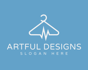 Fashion Pulse Hanger logo design