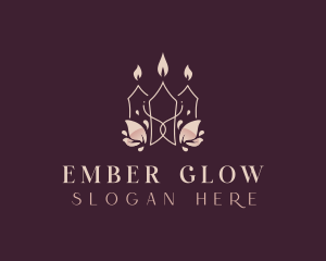 Ember - Candle Light Aromatherapy logo design