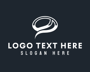 Imagine - Modern Letter Q Brain logo design