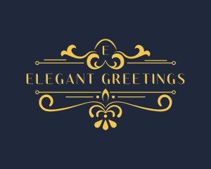 Regal Elegant Event logo design