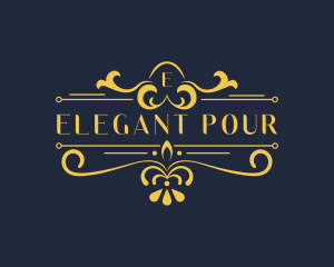 Regal Elegant Event logo design