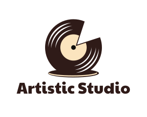 Studio - Vinyl Record Studio logo design