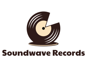Record - Vinyl Record Studio logo design