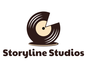 Vinyl Record Studio logo design
