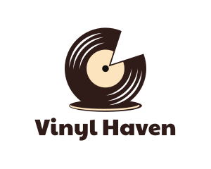 Vinyl - Vinyl Record Studio logo design