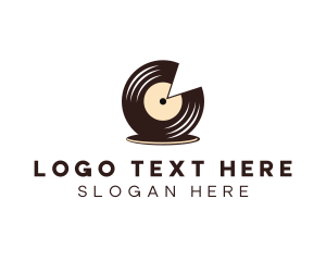 Record - Vinyl Record Studio logo design