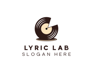 Vinyl Record Studio logo design