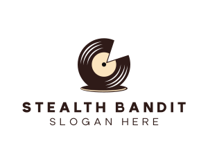 Vinyl Record Studio logo design