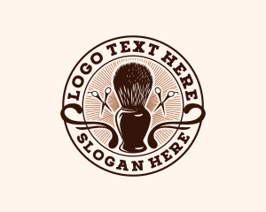 Vintage - Barber Groomer Salon logo design