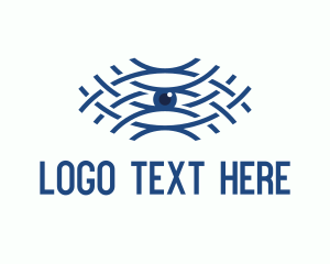 Ophthalmologist - Blue Wave Eye logo design