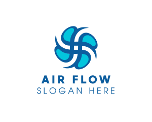 Modern  Air Propeller logo design