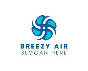 Modern  Air Propeller logo design