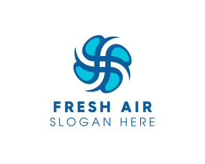 Modern  Air Propeller logo design