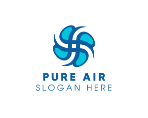 Modern  Air Propeller logo design