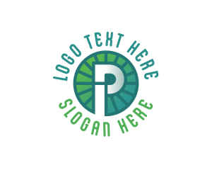 Generic Gradient Letter P Logo