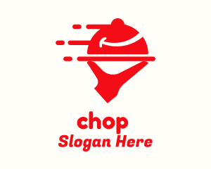Fast Waiter Cloche Logo