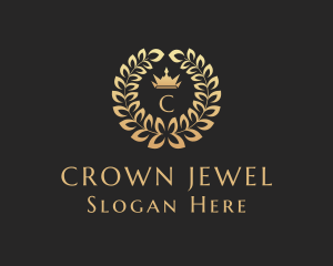 Gold Crown Royalty logo design