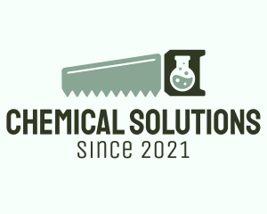 Saw Chemical Laboratory logo design