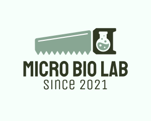 Saw Chemical Laboratory logo design